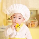 chef kitchen cooking baby