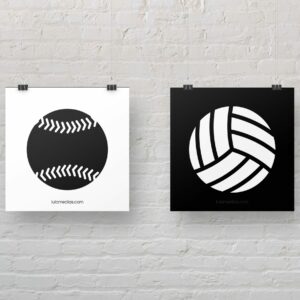 Images contrastées - Balles & Ballons