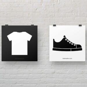 Images contrastées - Les vêtements